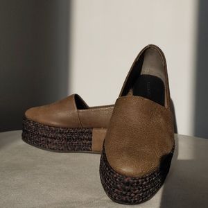 AllSaints Leather Platform Shoes